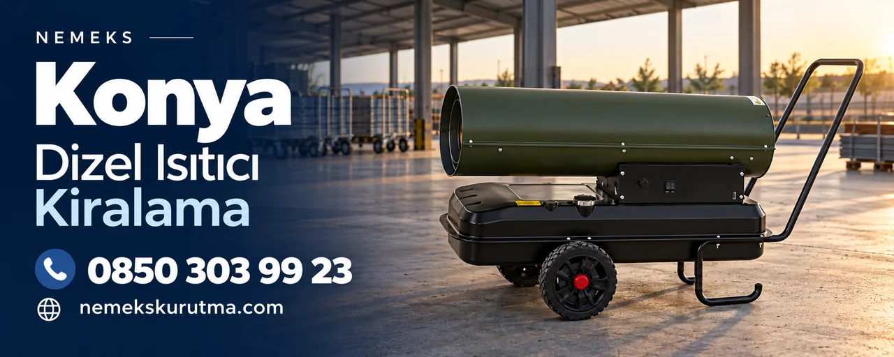 Konya Dizel Isıtıcı Kiralama — Konya dizel ısıtıcı kiralama için açık çalışma alanı görseli